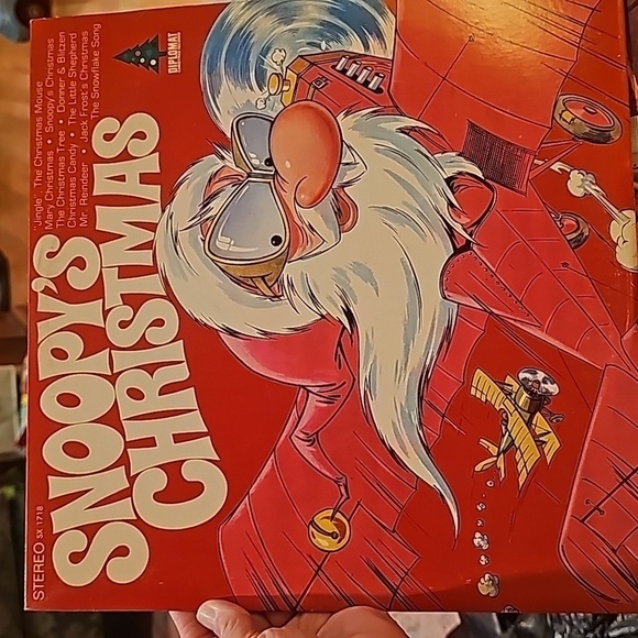 Snoopy's Christmas Vinyl LP Record Diplomat Christmas Records 1969 - Picture 1 of 7